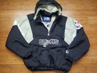 spurs starter jacket 90s