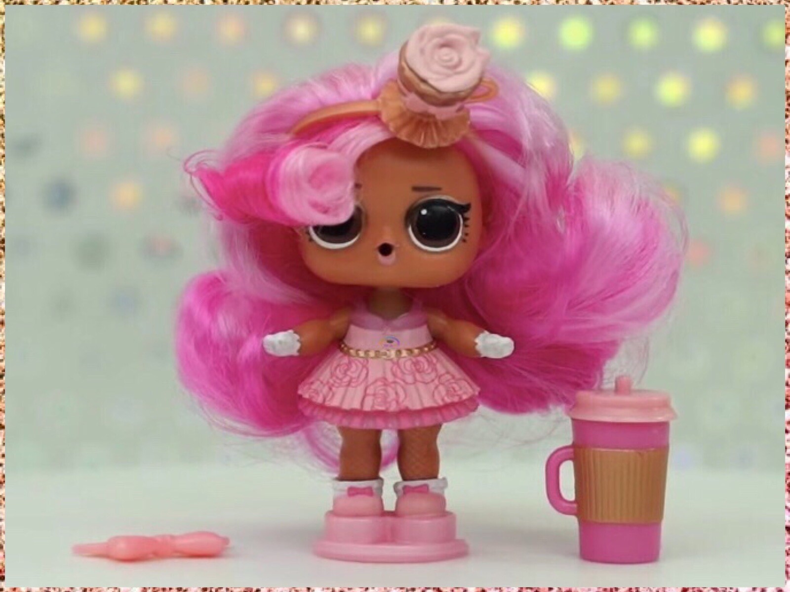 LOL Surprise HAIRVIBES DARLING Pink Hair Vibes Dolls SEALED Authentic L
