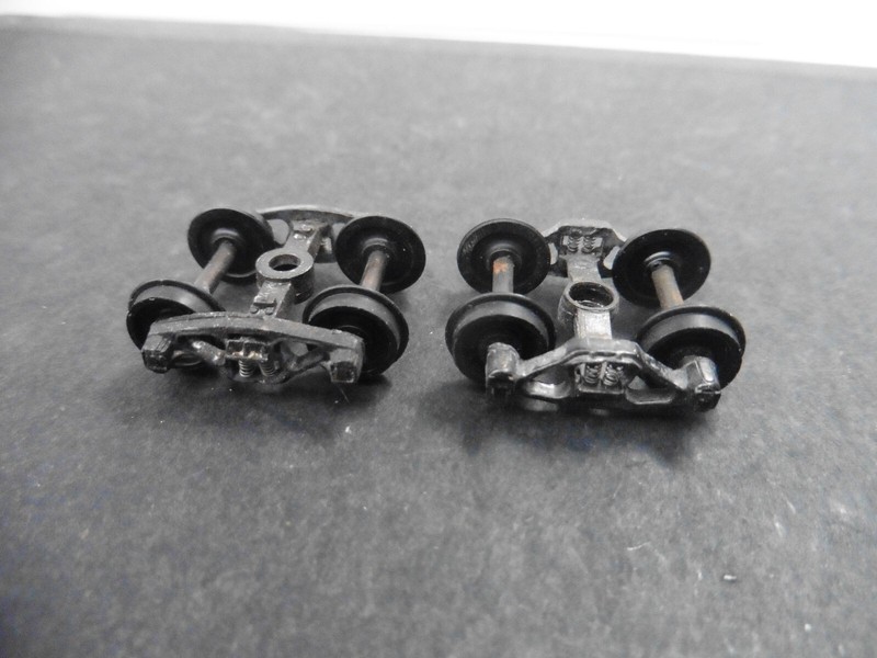 Drehgestelle Gefedert Mit MetallrÃ¤Dern, FÃ¼R GÃ¼Terwagen, Spur H0 Gleichstrom 2l