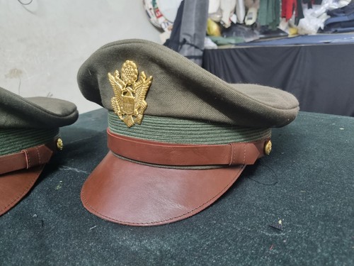 WW2 将校用クラッシャーバイザーキャップ US ARMY/米軍 WWII 将校 Amazon.co.jp: 米国WWII Officerバイザークラッシャーキャップ