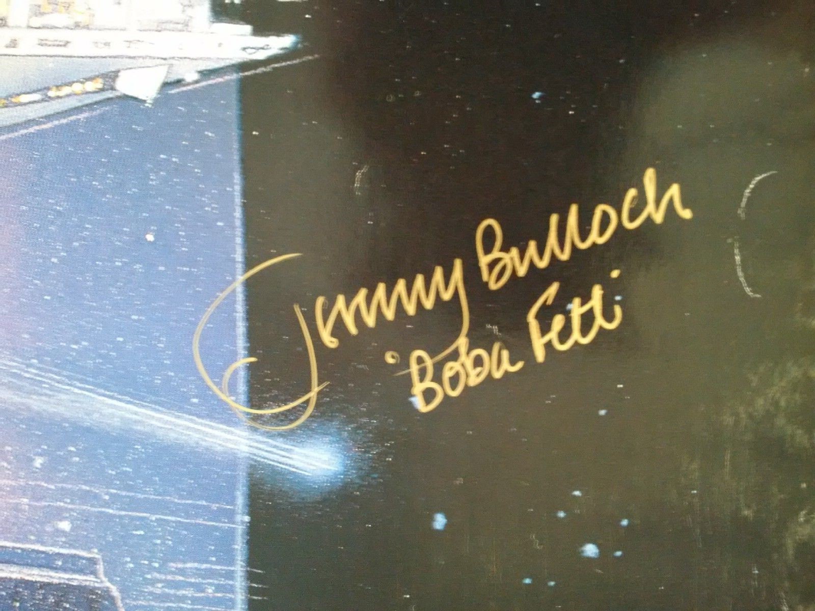 STAR WARS Cast Signed Autograph Poster Empire Strikes Back Hollis Baker Bulloch