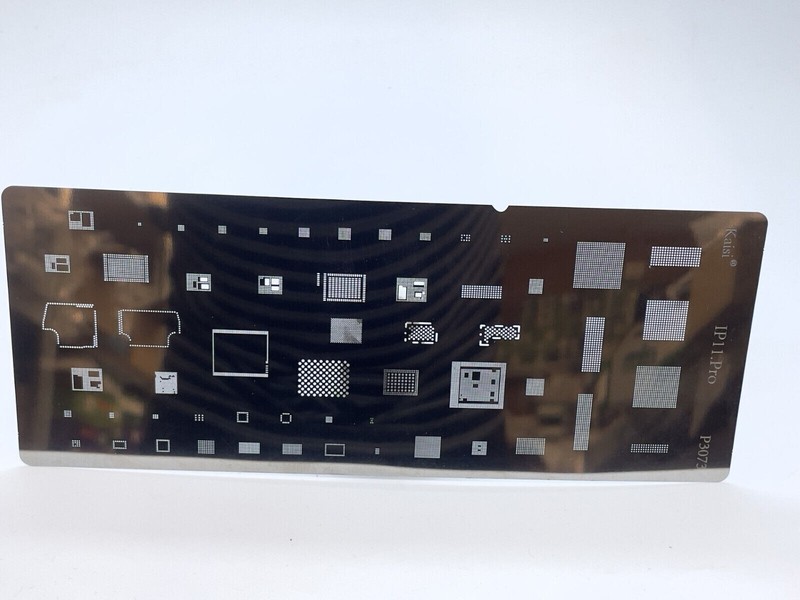 Bga Schablone, Template,Direkte Hitzeschablone,Reball, Ic FÃ¼R Iphone 11 Pro