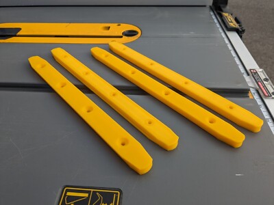 4X Dewalt table saw miter bar 10.5