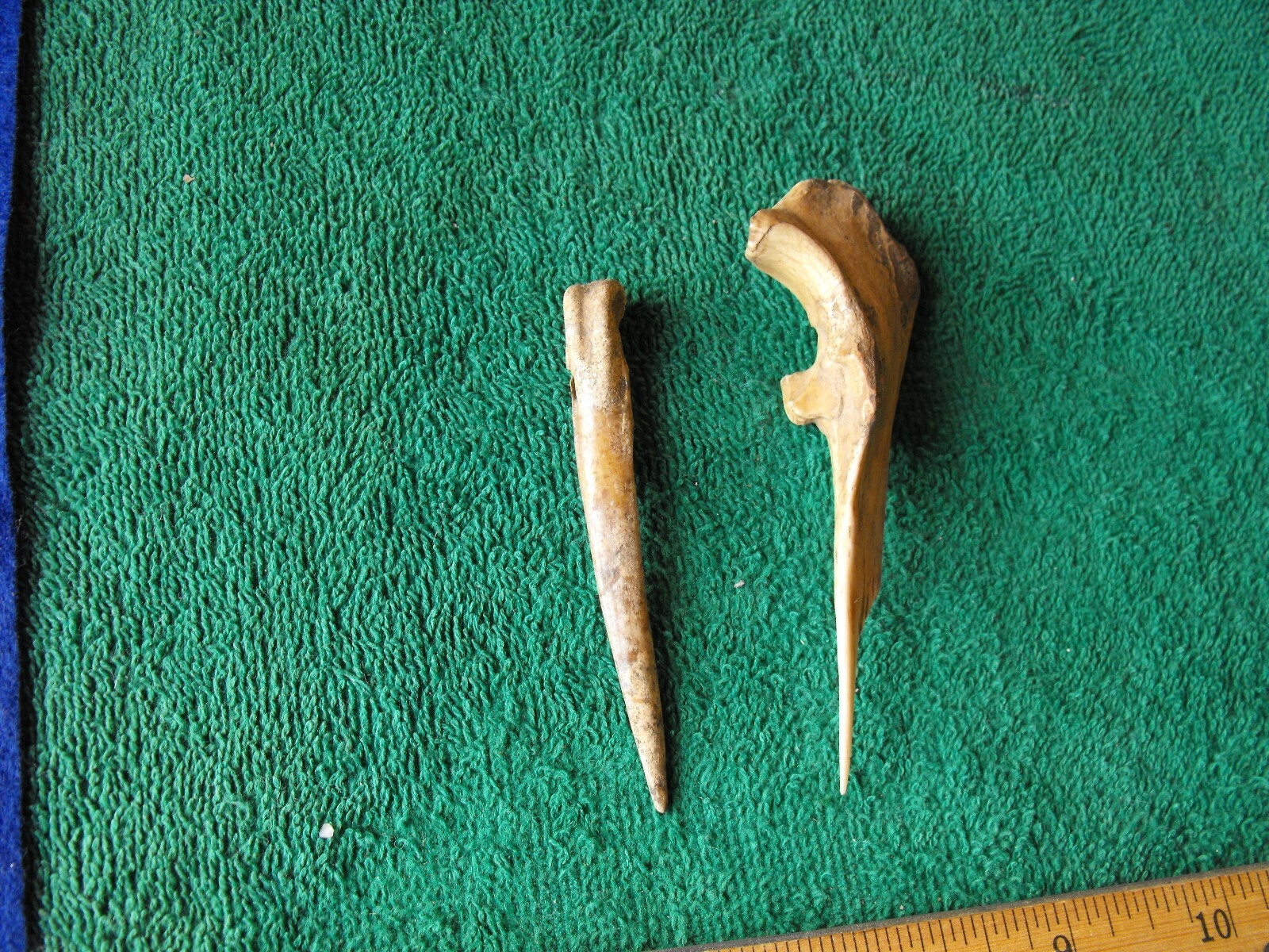 2 pc awls needles Alabama arrowhead collection,Indian artifact  # 69