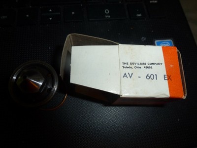  Devilbiss spraygun cap & ring vintage AV  601  EX new in box