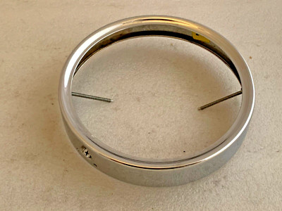 Original NSU Prinz 4 Scheinwerfer ring Chrom Blende Hella  (NW182) Neu NOS