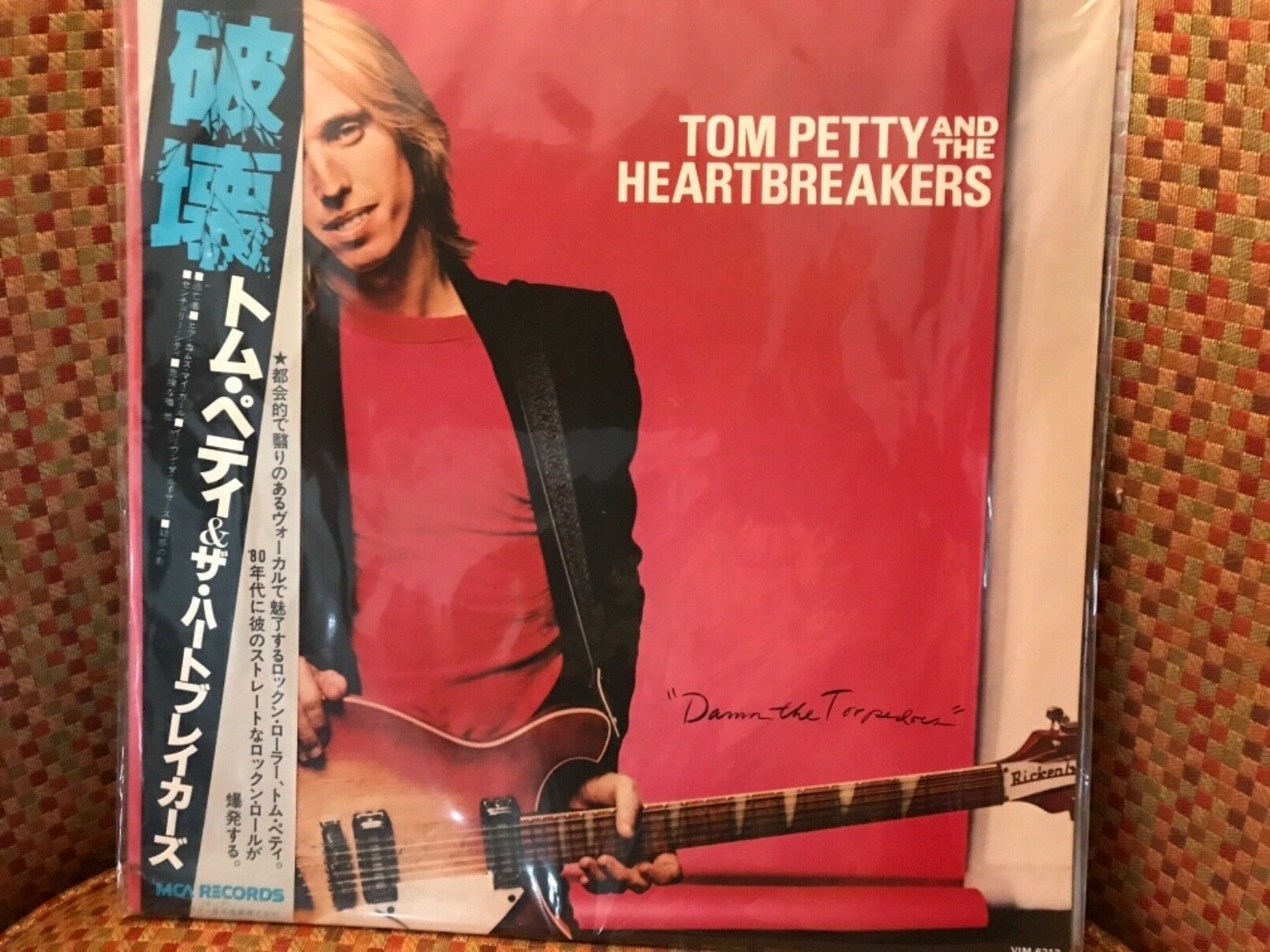 【グッドプリント】トム•ペティ&ザ•ハートブレイカーズ リッケンバッカー ボロ Tom Petty and Heartbreakers JAPANESE IMPORT “DAMN THE
