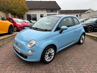 2014 Fiat 500 1.2 Lounge Euro 6 (s/s) 3dr HATCHBACK Petrol Manual