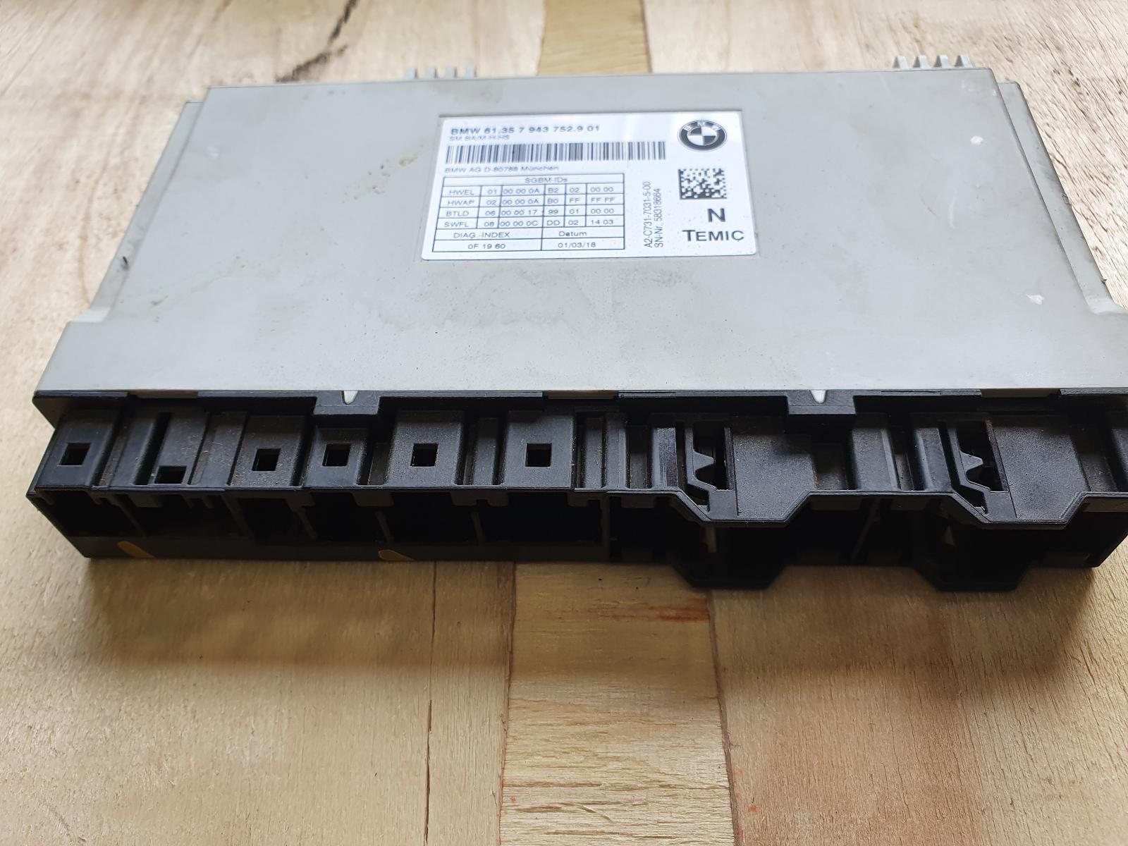2014 Seat 1 Series BMW F20 RH FRONT (DRIVER SIDE) MODULE 61357943752 image 12