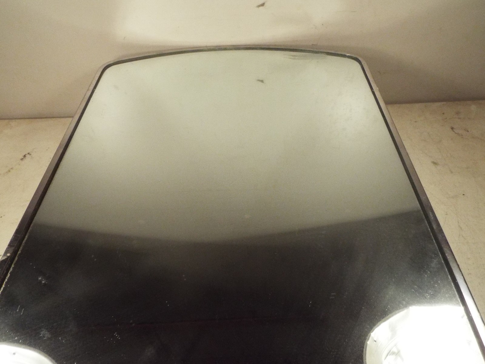 VINTAGE HOMART METAL MEDICINE CABINET WITH MIRROR & 1 GLASS SHELF