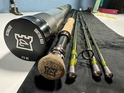 **BEAUTIFUL** HARDY 8wt 9 6 in~4pc Ultralite Sintrix NSX Fly Rod!! MRSP $895