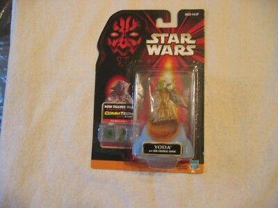 Action figure Star Wars Yoda council chair w/voice chip