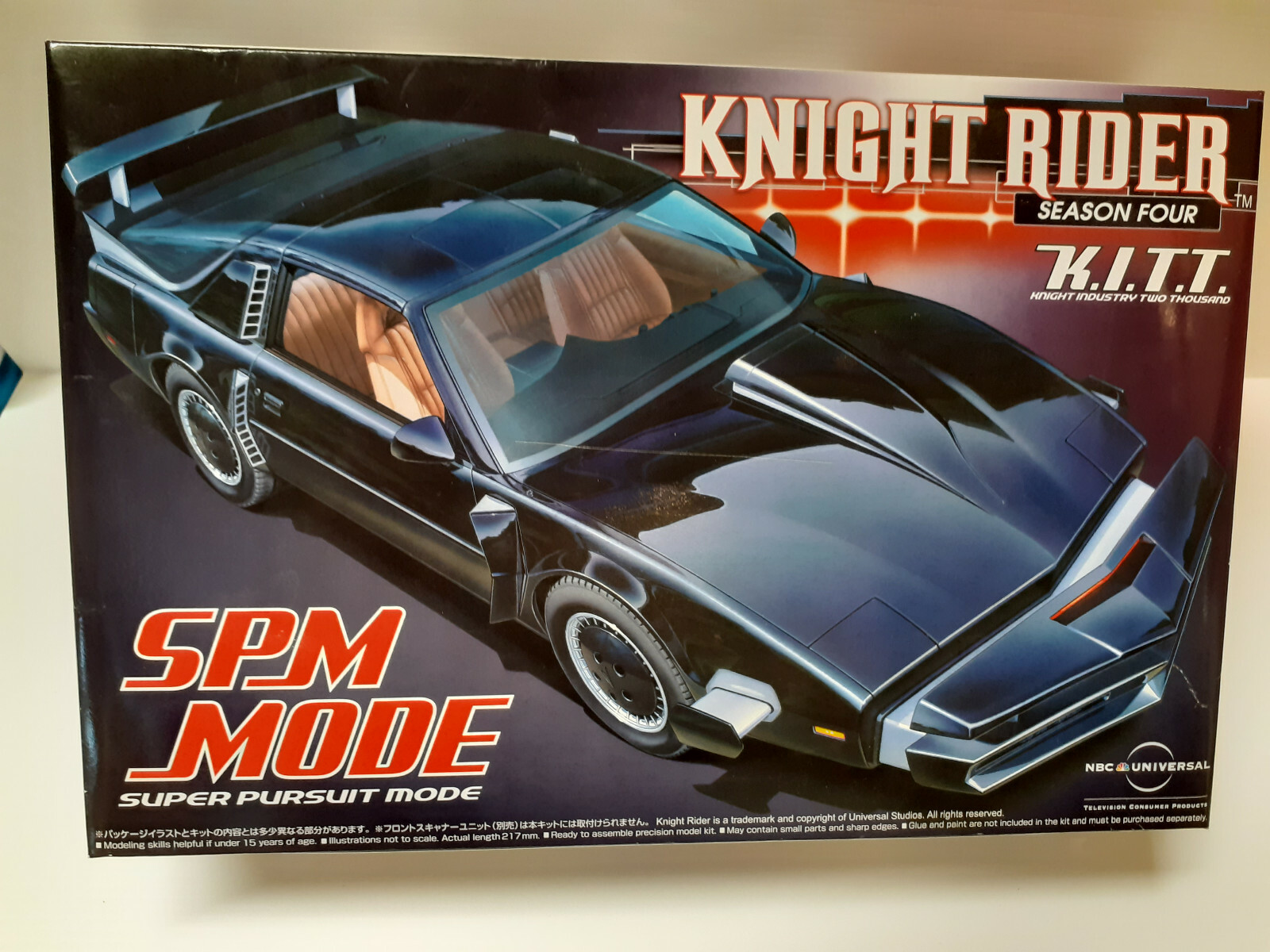 KNIGHT RIDER KITT kit season four - SPM MODE - SEALED. | eBay