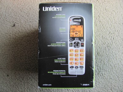 Brand New Uniden D1680-4 Digital Cordless Answering System with 4 Handsets