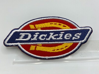 DICKIES NEW EMBROIDERED COMPANY IRON ON NAME PATCH TAG