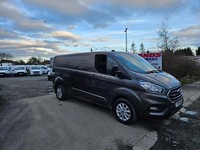 2021 ON 21 PLATE FORD TRANSIT CUSTOM 300 LIMITED LWB AUTO 39K ULEZ FREE ZONE