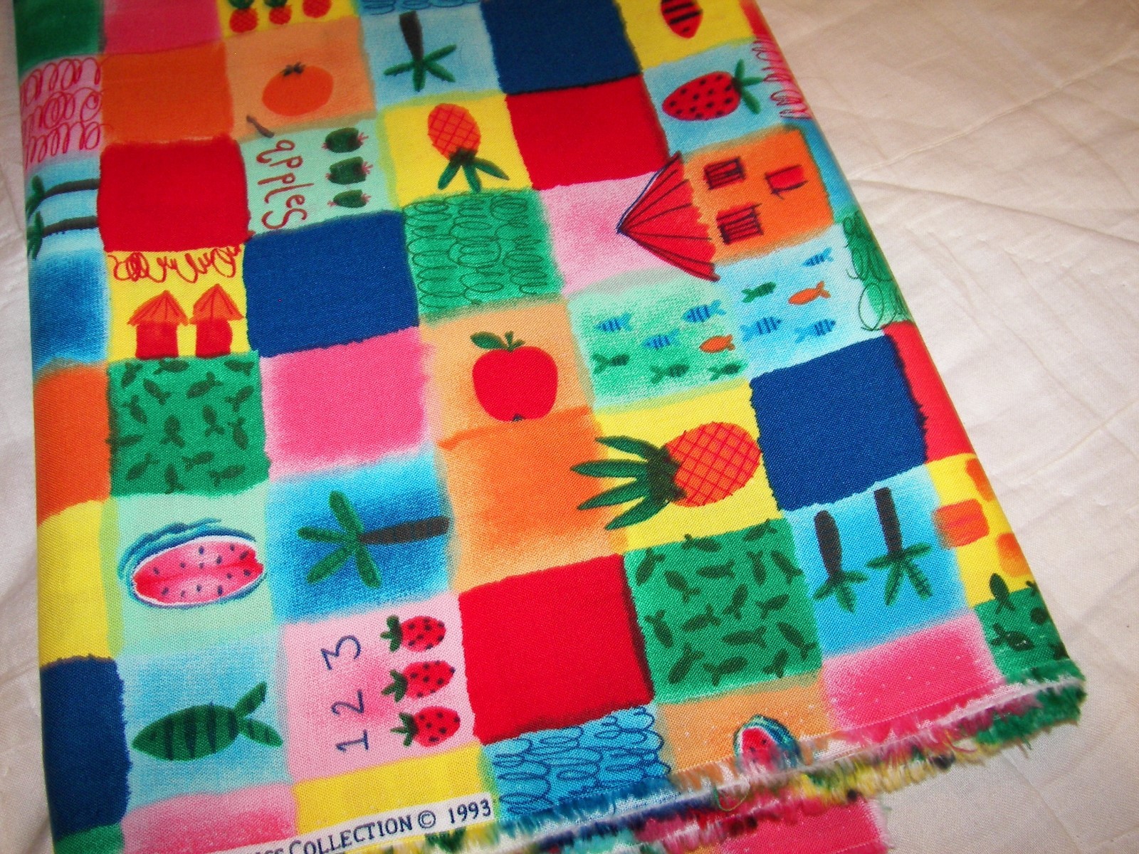 1993 The Alexander Henry Fabrics Collection - 1  &  2/3 Yard x 42