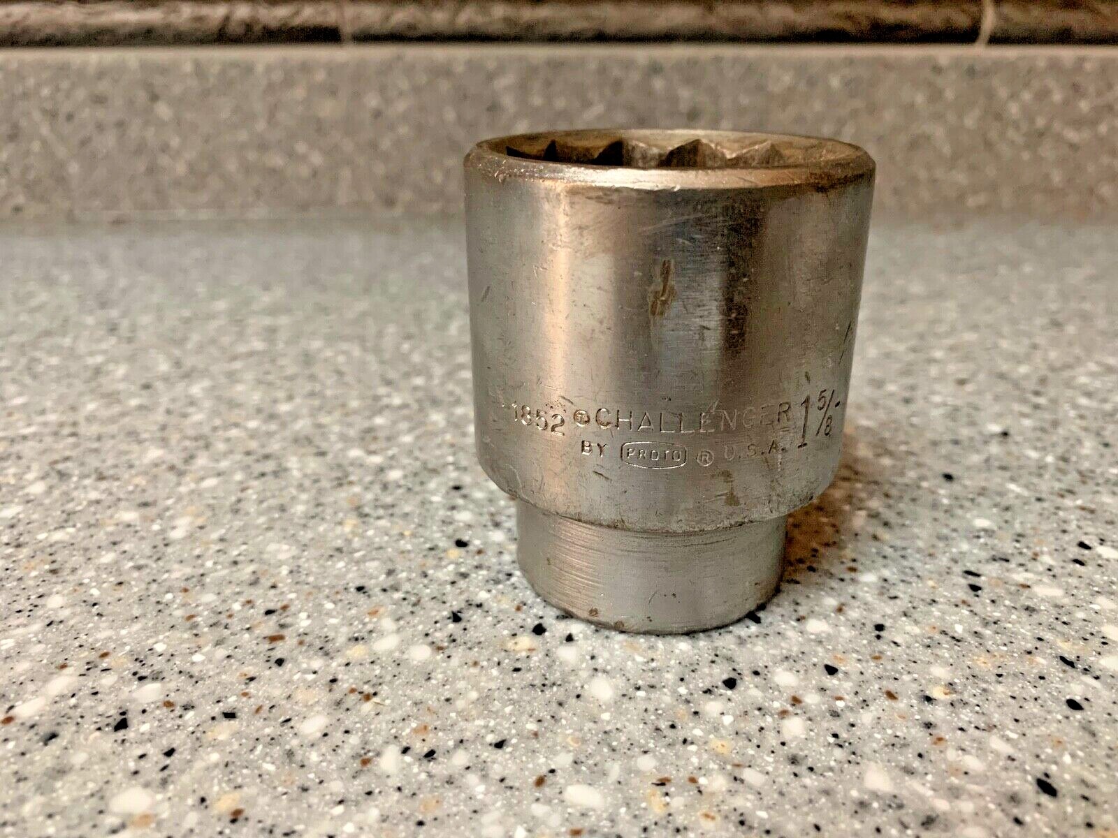 Challenger By Proto 1852 1-5/8” 3/4” Drive 12 Point Socket
