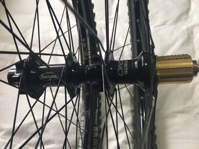 Fatback 170//135mm QR Hub Set Front /& Rear Red Shimano