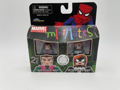 Marvel Minimates TRU Toys R Us Wave 4 Molecule Man & Spider-Woman
