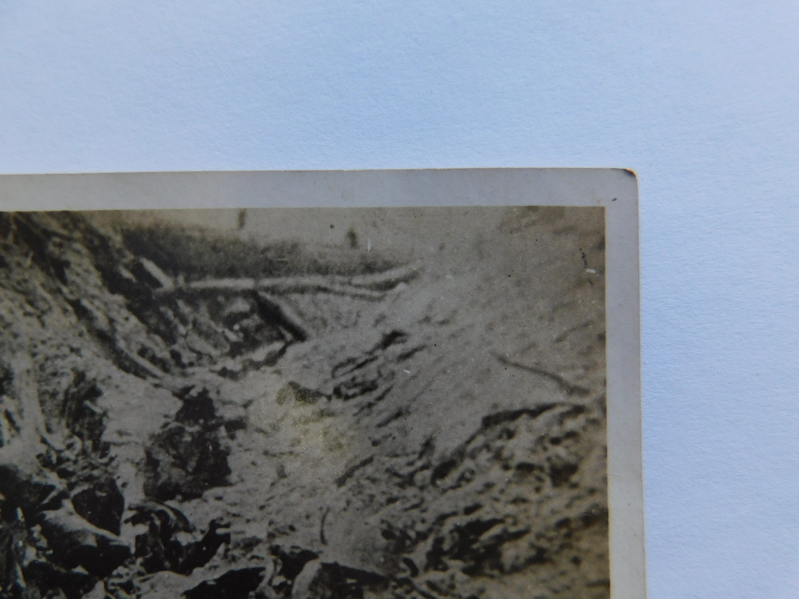 World War I Photo Card German Dead Dead Man's Hill in France