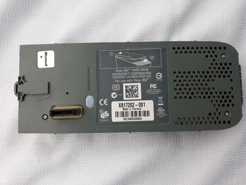 Official Microsoft XBOX 360 60GB External Hard Drive Tested & Guaranteed