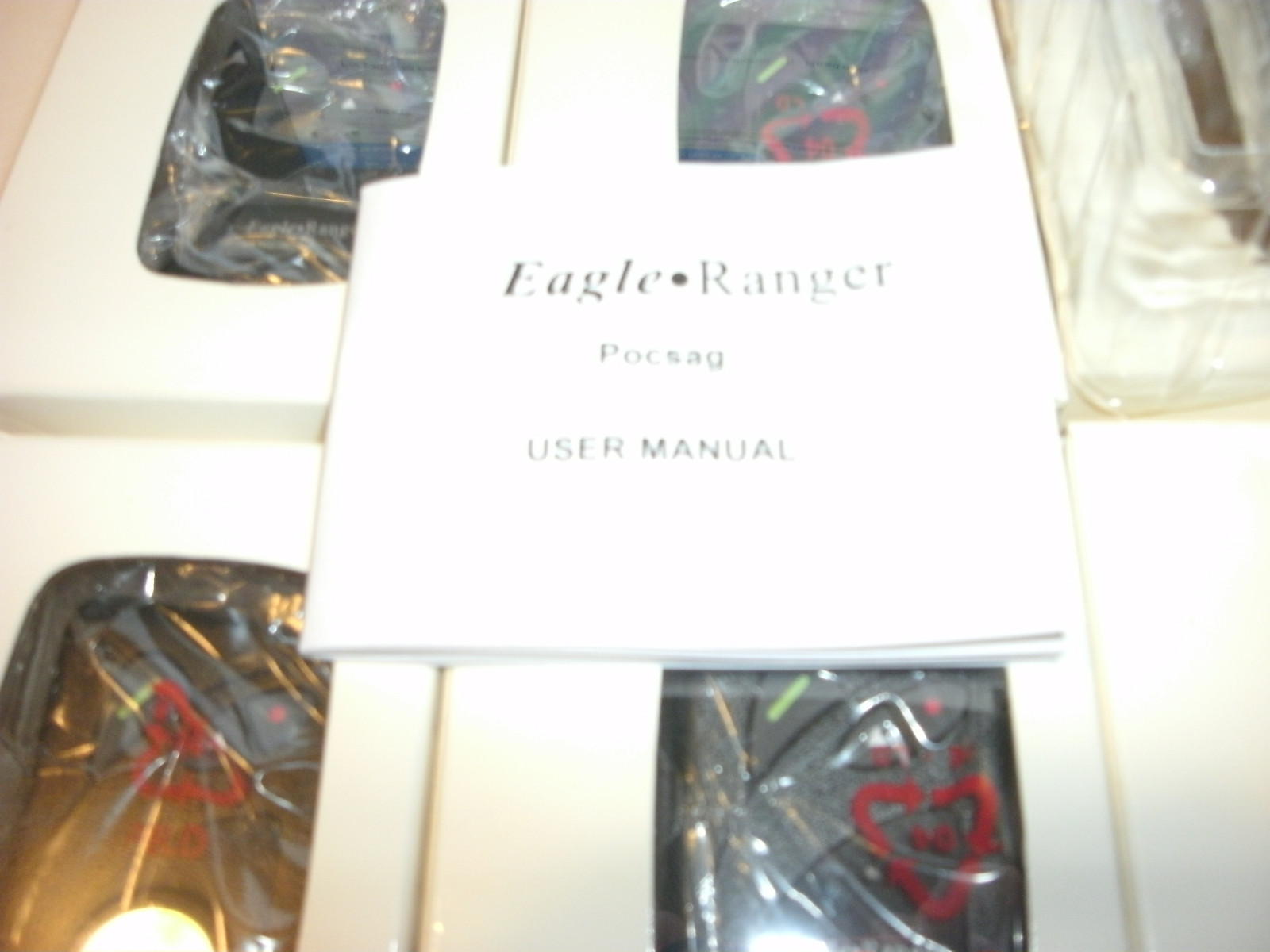 EAGLE RANGER (6) PAGER/BEEPER FREQ 151-159 (1.5 VOLTS AAA) PARTS ONLY