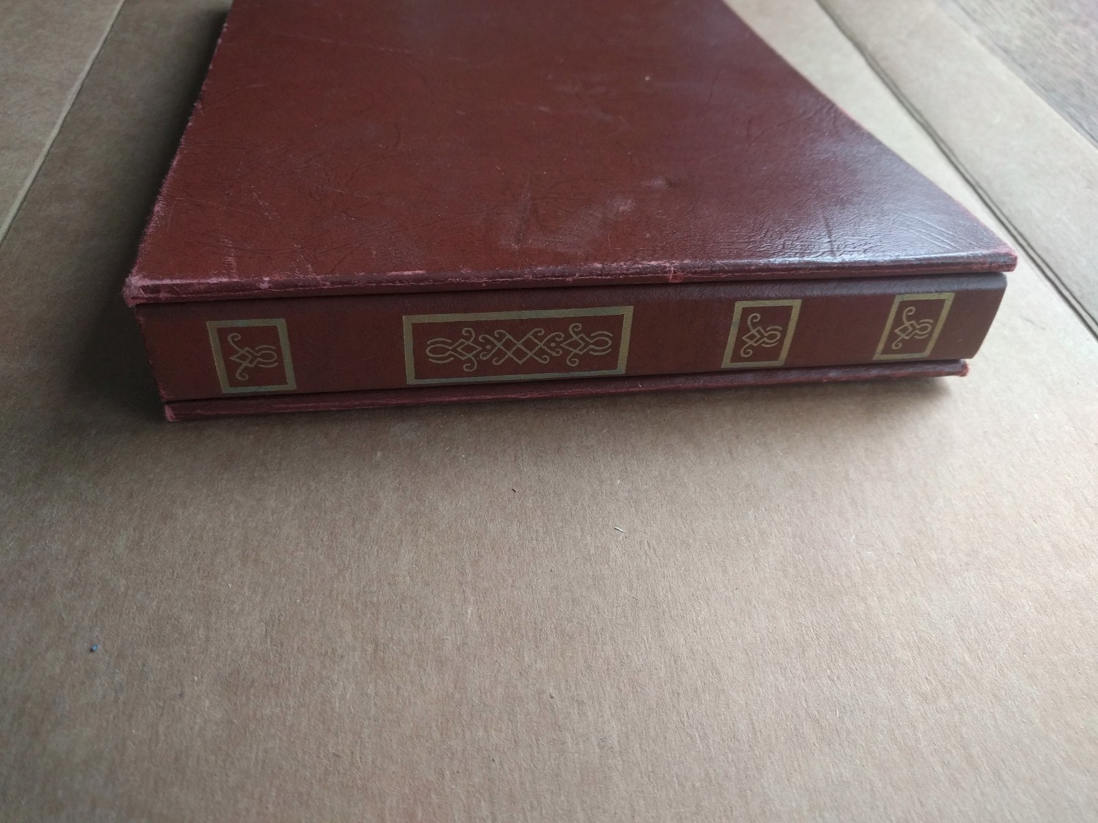 Vintage Record Storage Album Book for 45 RPM 7-inch records, 10 sleeves - Ex