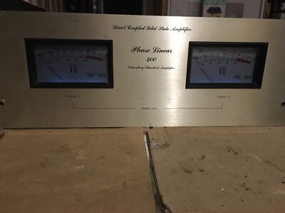 Upgraded Phase Linear 400 Amplifier, LEDs, Inrush Limiter, & Speaker Protection