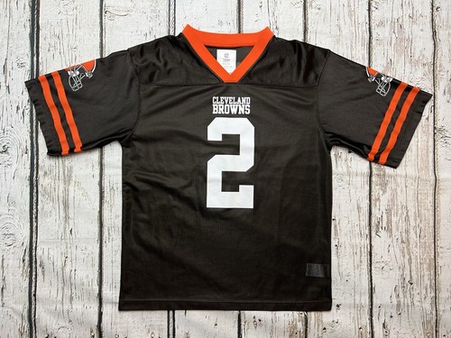 Johnny Manziel #2 Cleveland Browns NFL Boys Brown Football