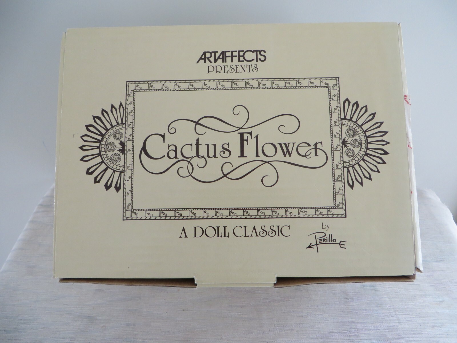 Cactus Flower by Gregory Perillo Artaffects, Danbury Mint Native Indian Doll