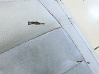Mercedes R320 W251 4M 06-10 Lang Sitzpolster für Fahrersitz Sitz Rechts Vorne Leder und Alcantara Alpacagrau... Vorschau 5