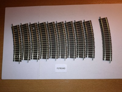 Schienen Konvolut 9x6127 1x6131 Spur HO