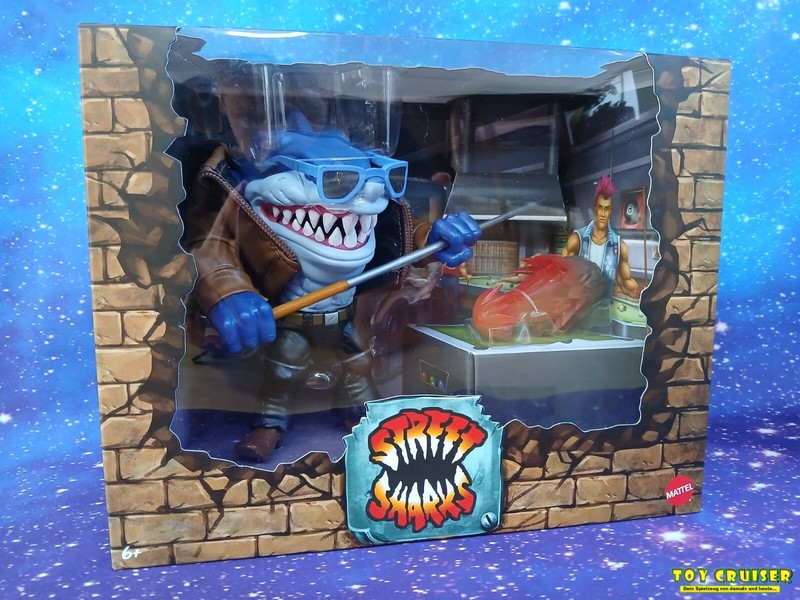 MattelÂ® Street Sharksâ¢ Sdcc Exclusiv 30th Anniversary Ripsterâ¢ Hyd65 Wave I Neu