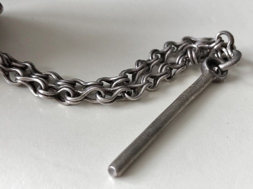 Vintage Bedouin Omani Yemen Silver Tribal Spike Hinged Bracelet