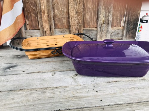 Lomganerger Wrought Iron Handled Server Eggplant Casserole Set