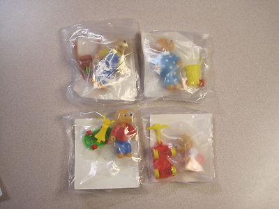 McDonalds 1987 Berenstain Bears Happy Meal, Complete Set - Mint in Package