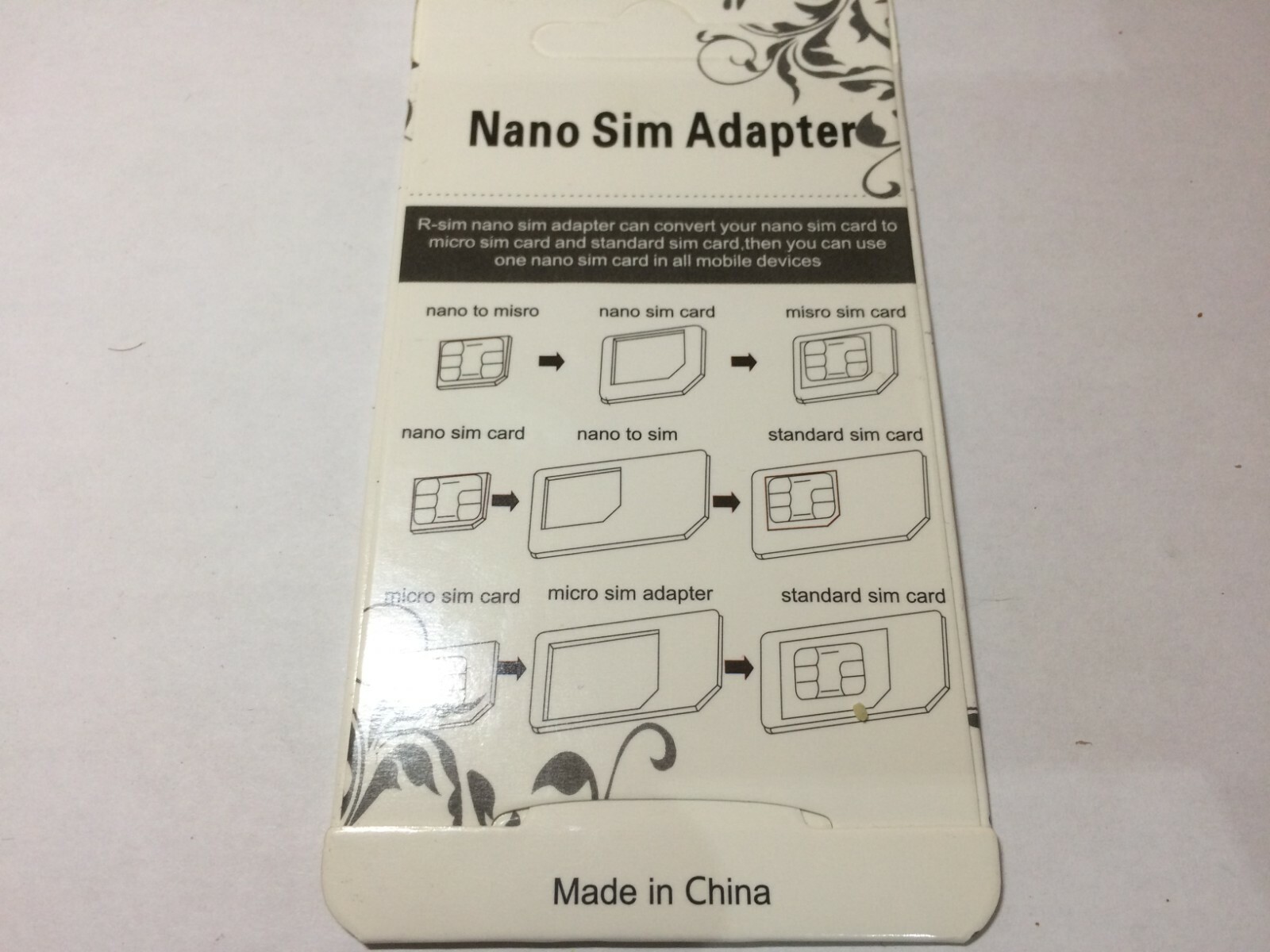 3 nano sim adapter