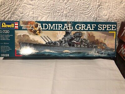 PANZERSCHIFF BATTLESHIP ADMIRAL CRAF SPEE 05028 1/720 REVELL