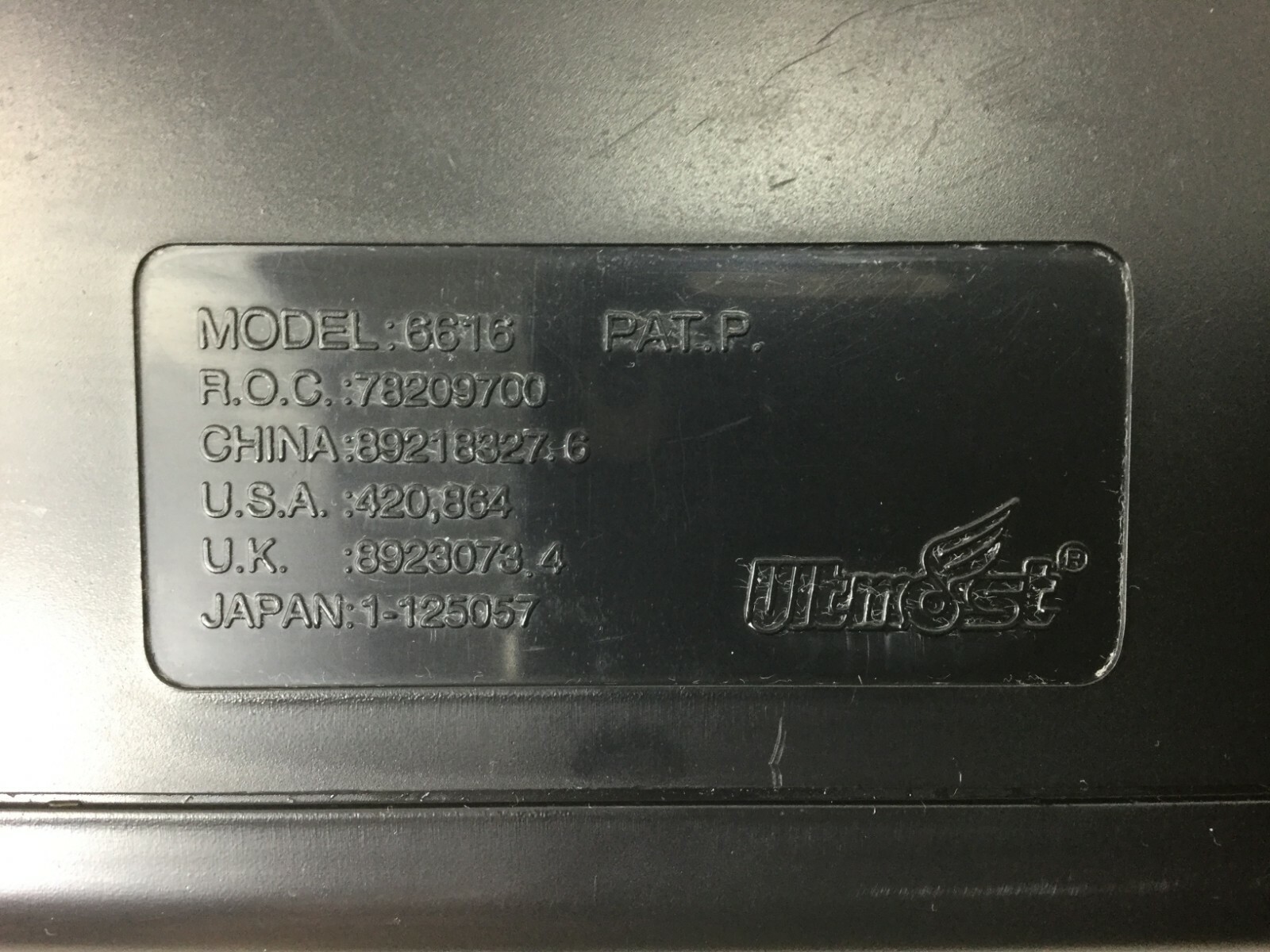 Japanese Ultmost Talking Calculator LCD Model 6616 Vintage 80s Tested Working