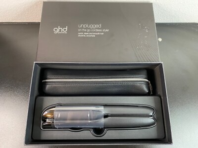 GHD Unplugged On The Go Cordless Styler Flat Iron (BLACK)