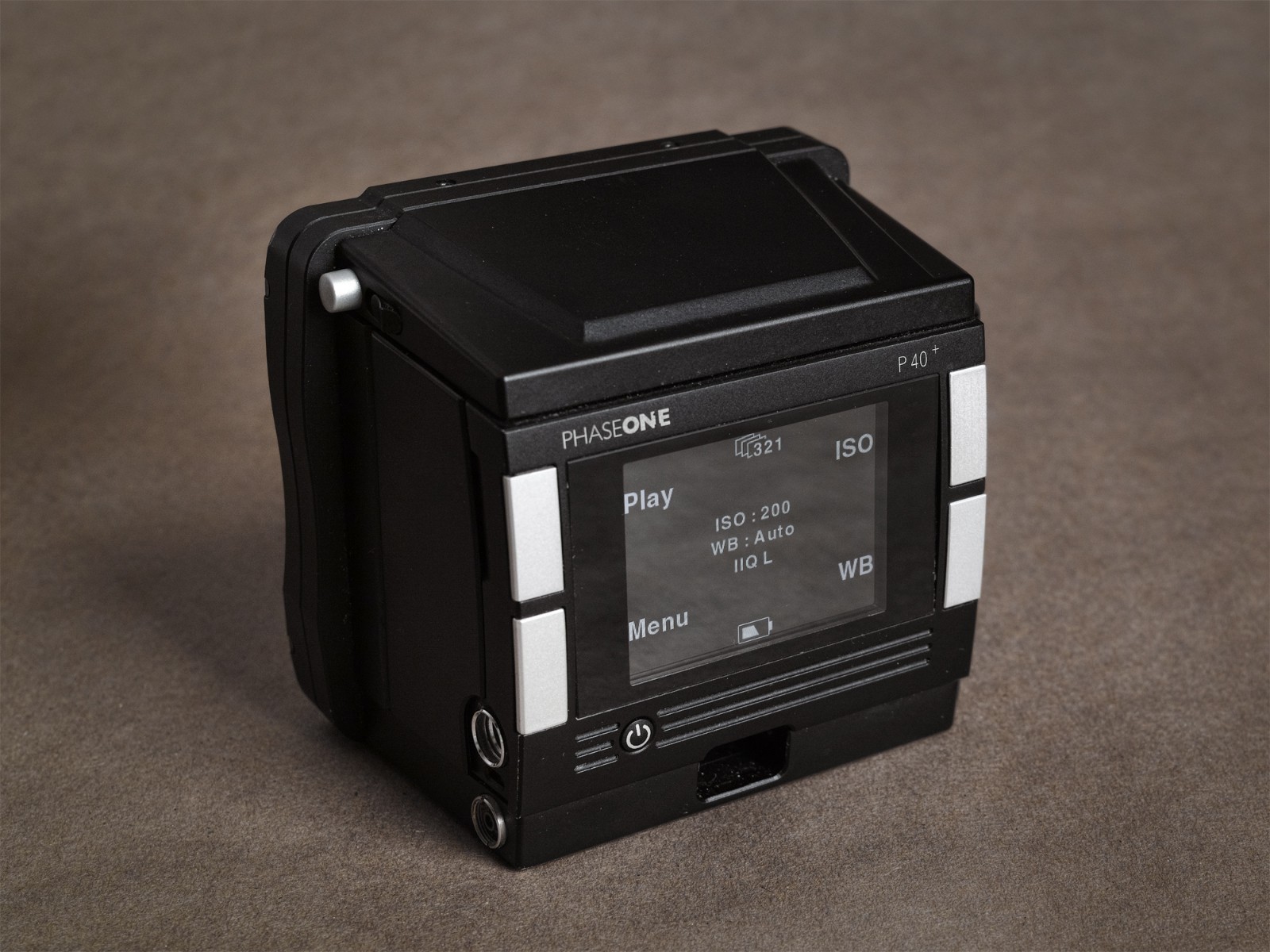 Phase One p40+ 40mp digital back, Mamiya M mount