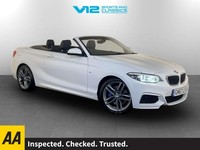 2018 BMW 2 Series 1.5 218i M Sport Convertible 2dr Petrol Auto Euro 6 (s/s) (136