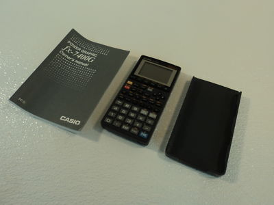 Casio Power Graphic Scientific Calculator Black Reconditioned FX7400G
