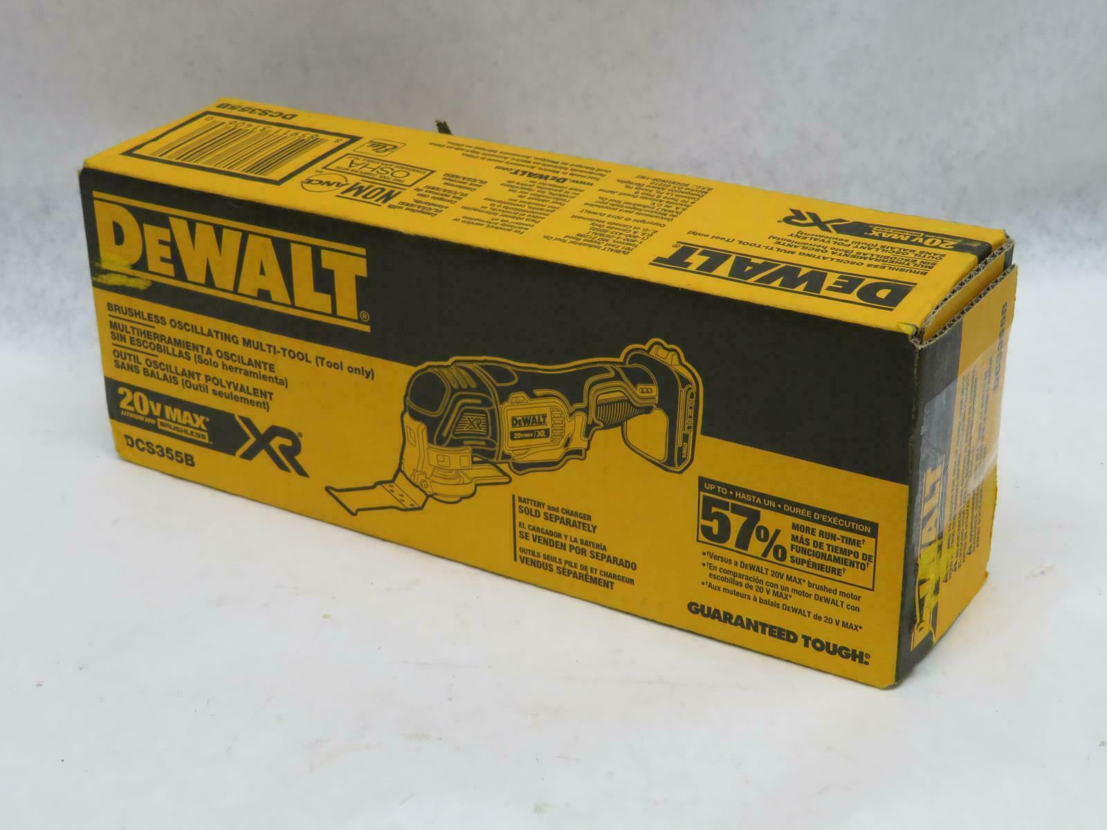 Dewalt 20V Dewalt Brushless Oscillating Multi-Tool DCS355B (TOOL ONLY)
