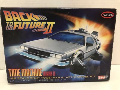 Polar Lights Back to the Future II Time Machine Mark II Model Kit 1:25 Scale