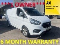 2022 Ford Transit Custom 2.0 EcoBlue 130ps Low Roof Limited Van PANEL VAN Diesel