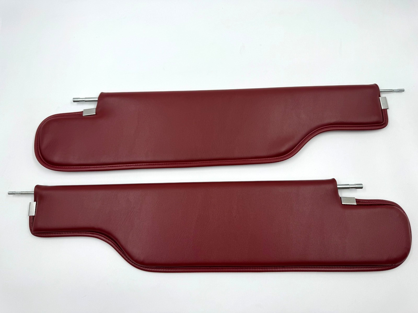 Burgundy Sunvisor Set for 1970 - 1972 Pontiac GTO / LeMans Convertible