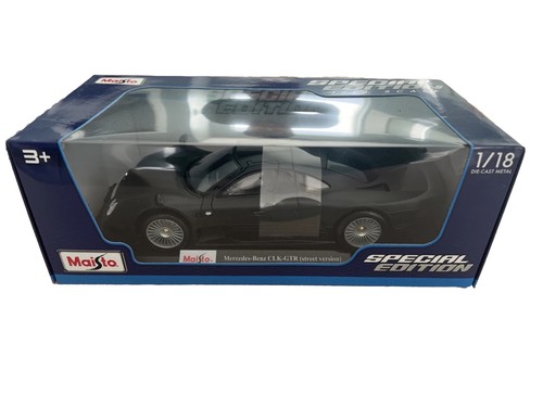 1/18 Maisto(マイスト) メルセデスCLK-GTRストリートバージョン 1/18 Maisto Mercedes-Benz CLK GTR Street Version (Black