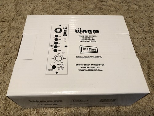 Warm Audio WA12 500 Series Mic Pre